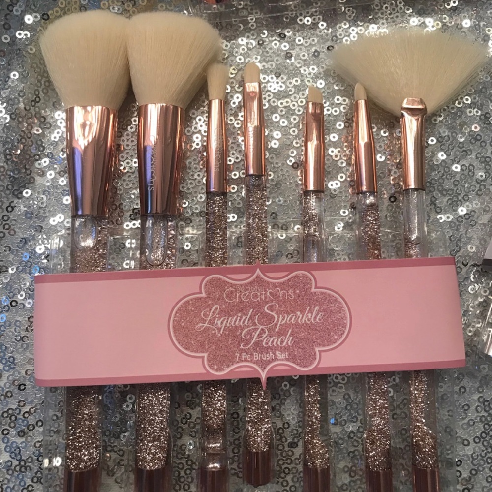 Beauty creations glitter brushes